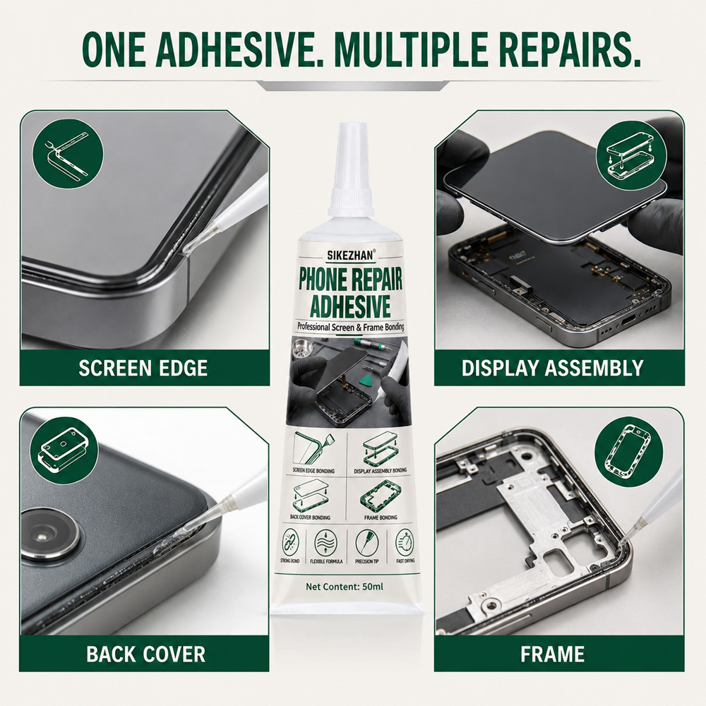 Phone Repair Glue Clear Screen - đánh giá và giá Contact Cement Glue