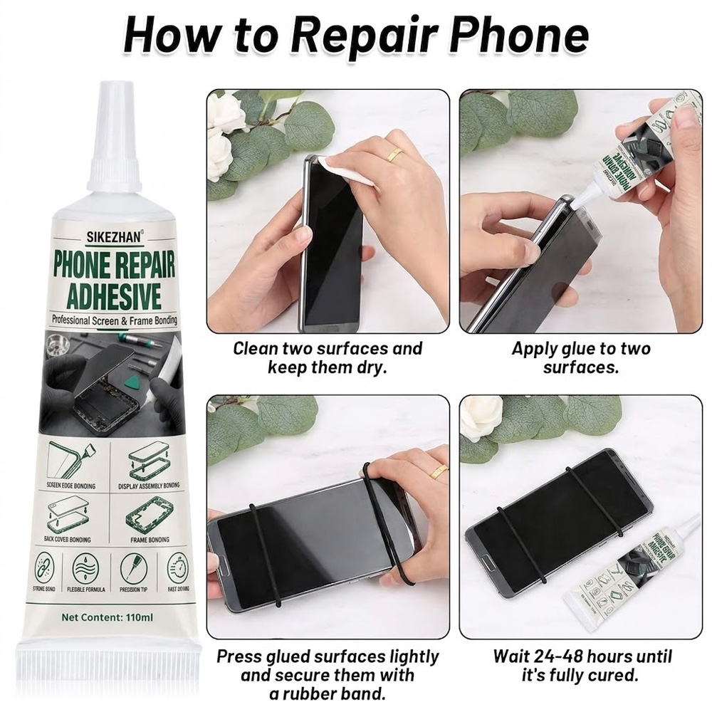 Phone Repair Glue Clear Screen - đánh giá và giá Contact Cement Glue