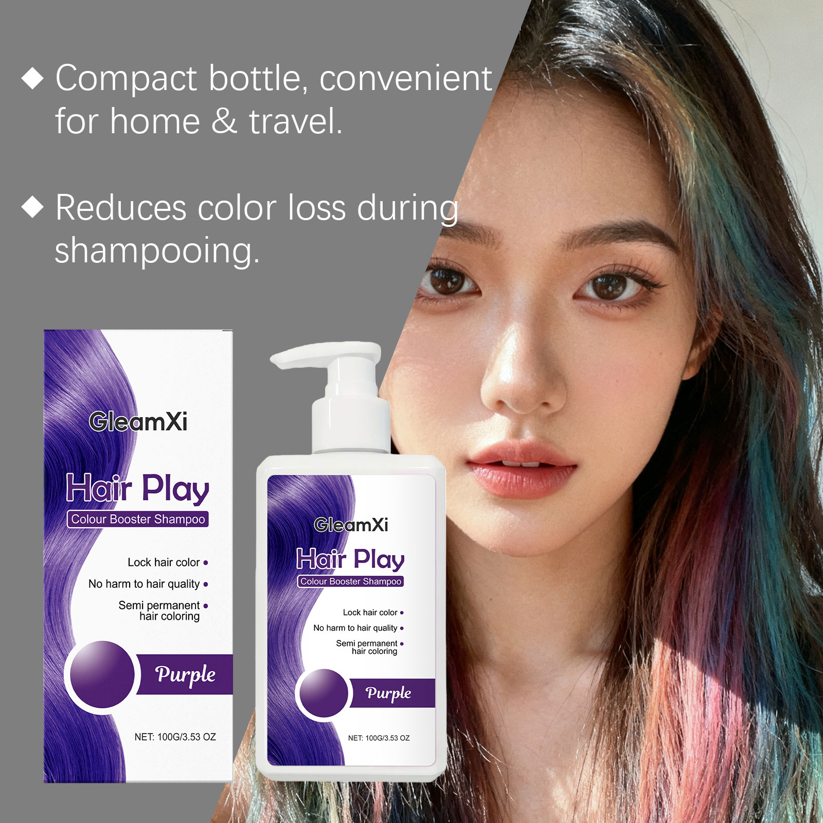 Color Booster Shampoo Enhance  - đánh giá và giá Hair Spray Color