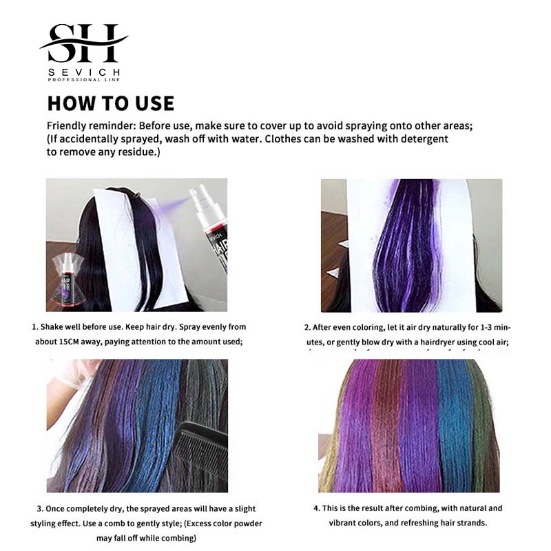Temporary Hair Color Spray One - đánh giá và giá Hair Spray Color