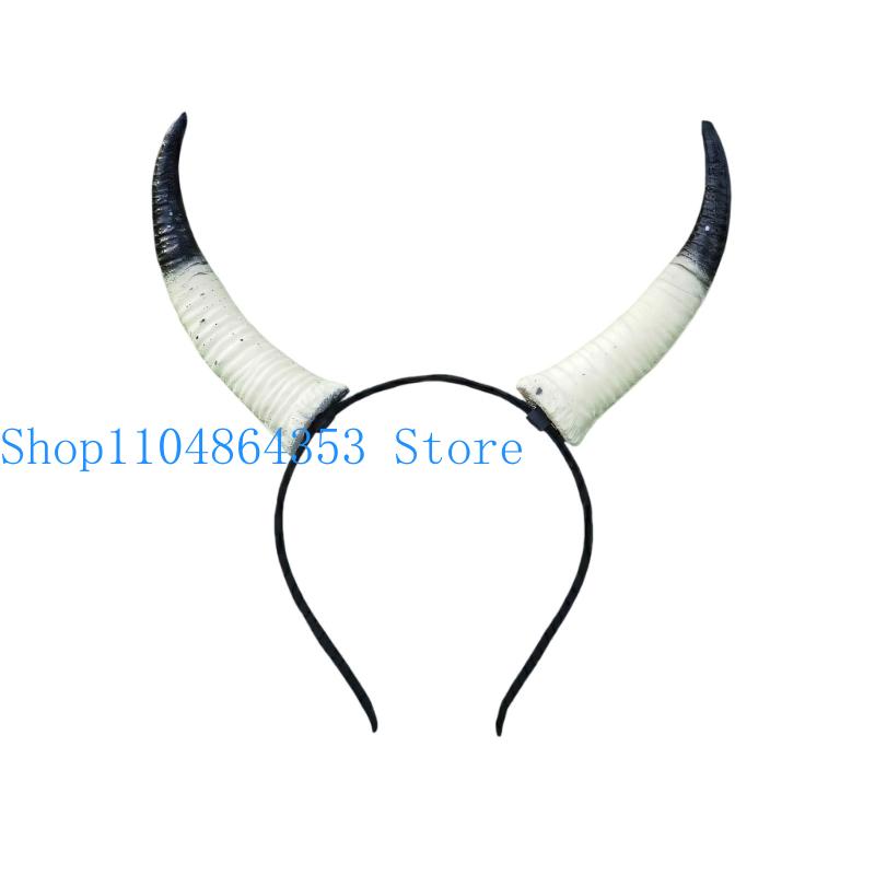 652F Sừng Dê Băng Đô Quấn Tóc  - đánh giá và giá Easy Cosplay Prop