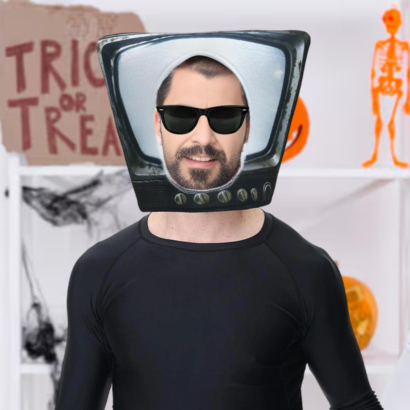 Novelty Cute TV Mask Hat for H - đánh giá và giá Cosplay Prop