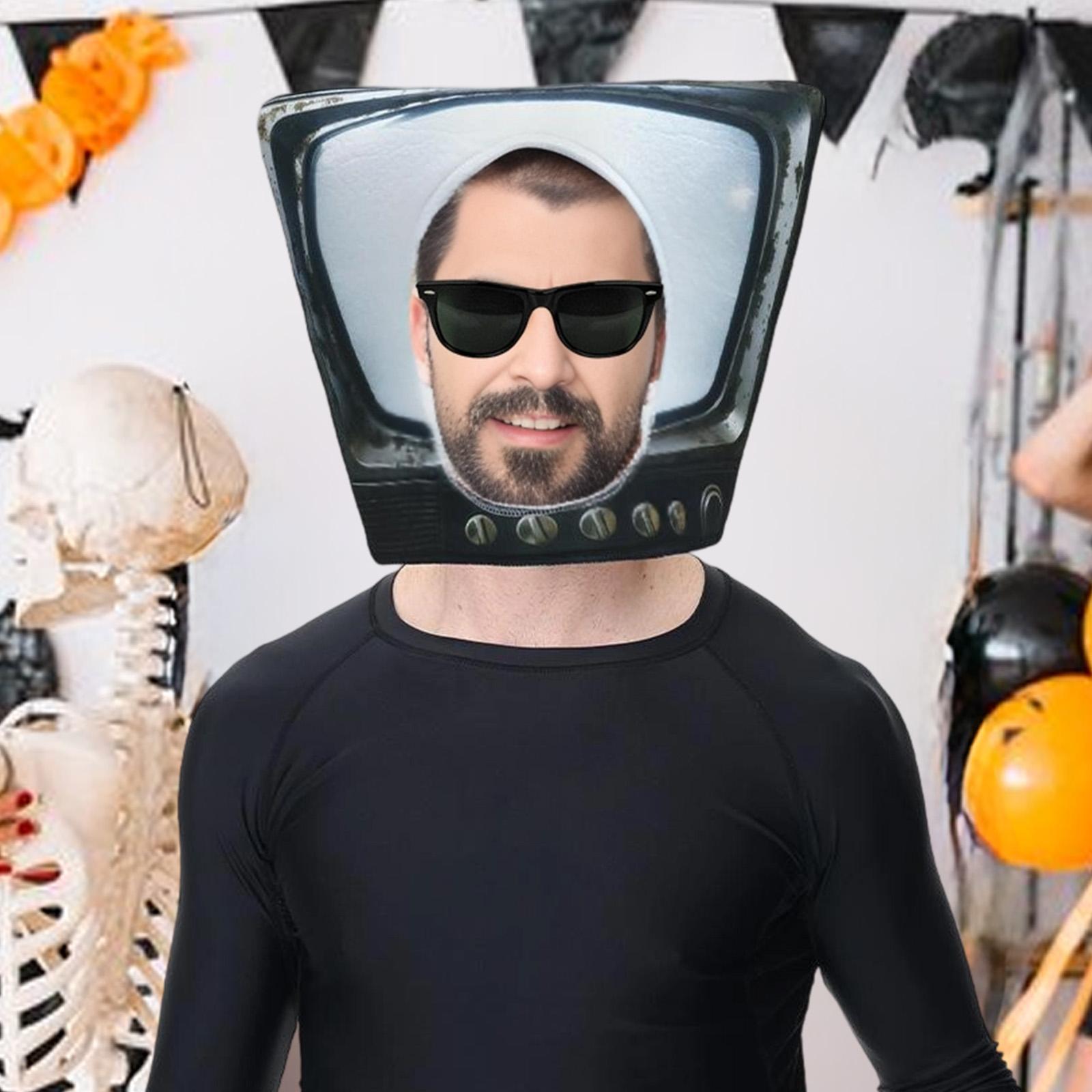 Novelty Cute TV Mask Hat for H - đánh giá và giá Cosplay Prop