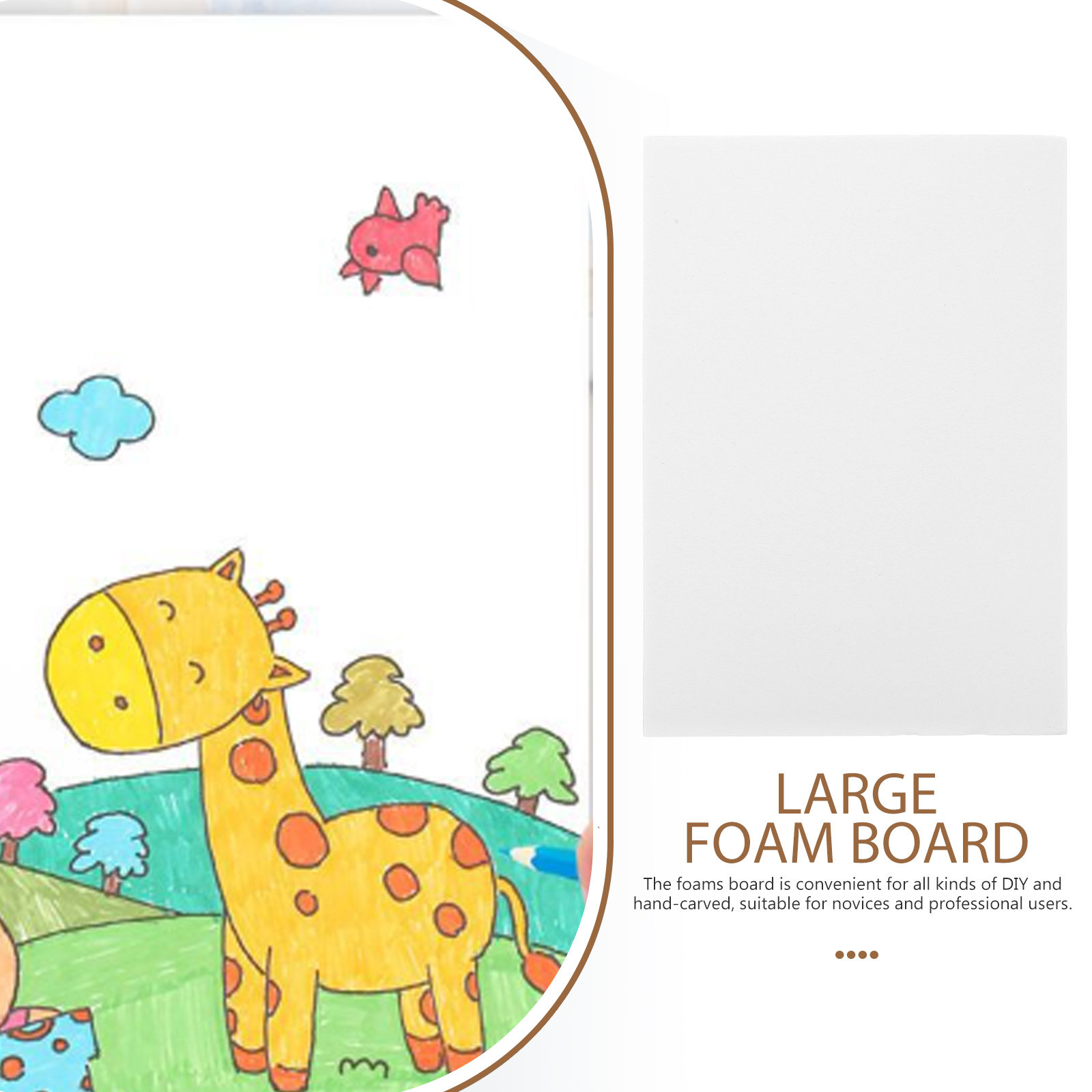 10Pcs Large Foam Boards Blank  - đánh giá và giá Cosplay Prop Foam Board