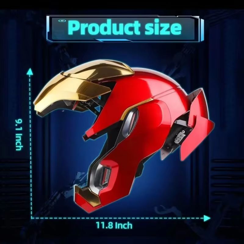 Mk50 Iron Man Wearable Helmet  - đánh giá và giá Cosplay Fire Prop