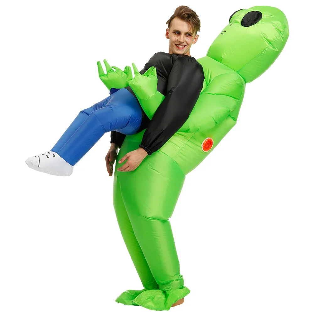 Men Women Funny Alien Blow Up  - đánh giá và giá Cosplay Prop