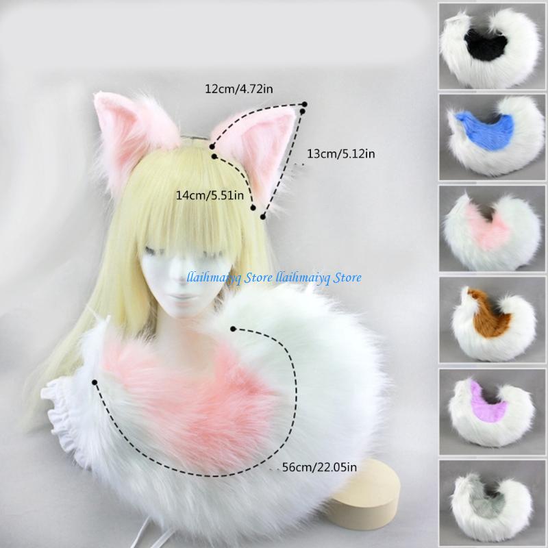 573B Đạo Cụ Đuôi Cáo Tự Nhiên  - đánh giá và giá Easy Cosplay Prop