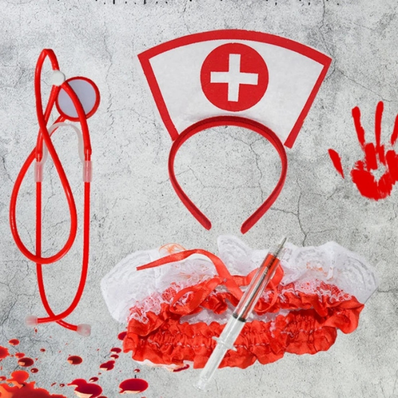 1pc Halloween Fake Stethoscope - đánh giá và giá Cosplay Prop Making